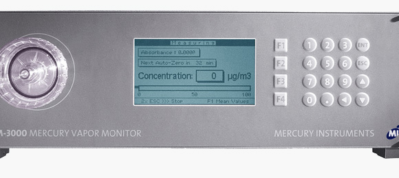 Mercury Vapor Monitor VM-3000